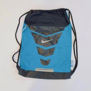 Nike Sports Duffel Gym Bag Blue Athletic Training Travel Shoulder Strap